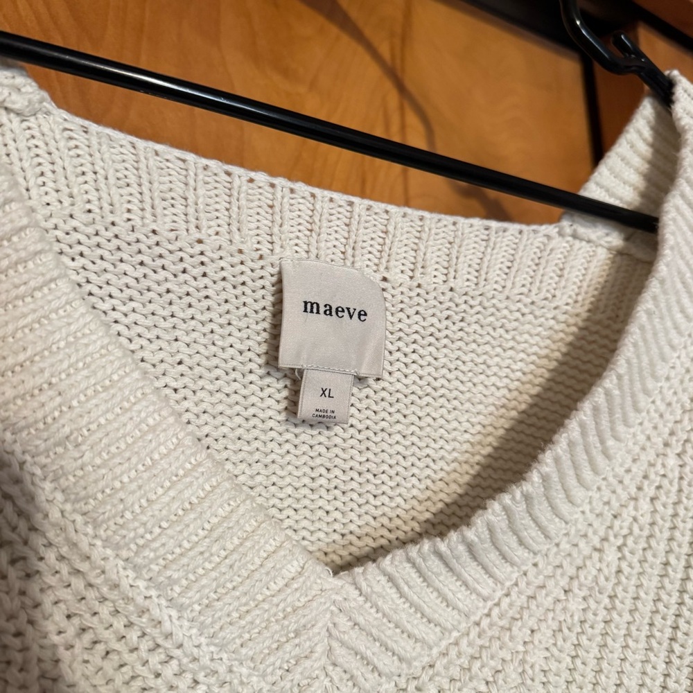 Anthropologie Maeve Catch Of The Day Sweater Nautical Fish - Picture 6 of 8